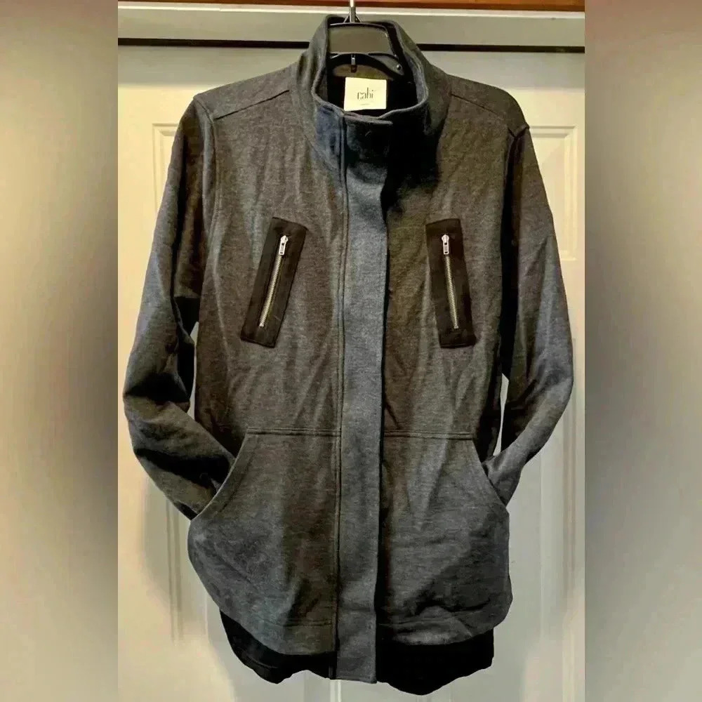 cabi | Love Carol, CollectionModern Mesh Back Jacket. Size: L